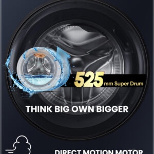Haier 9 Kg 5 Star | 525mm Super Drum Fully Automatic Front Load Washing Machine